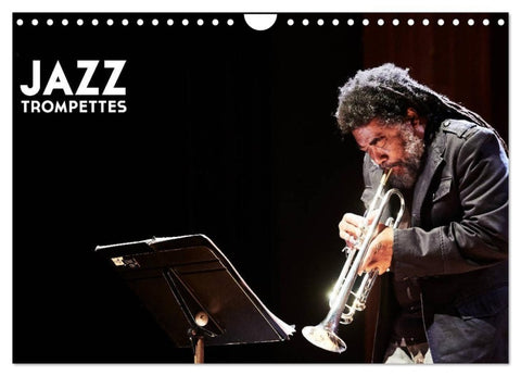 Jazz Trompettes (Calendrier mural 2027 DIN A4 vertical), CALVENDO calendrier mensuel