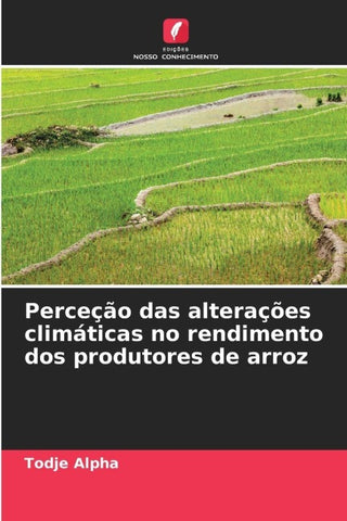 Perceção das alterações climáticas no rendimento dos produtores de arroz