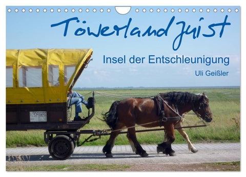Töwerland Juist (Wandkalender 2027 DIN A4 quer), CALVENDO Monatskalender