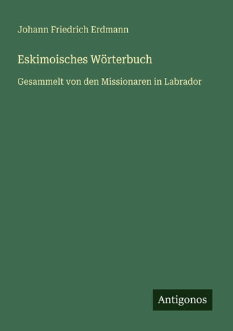 Eskimoisches Wörterbuch