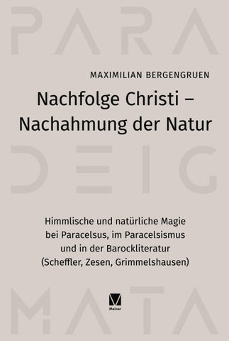 Nachfolge Christi – Nachahmung der Natur