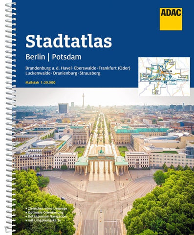 ADAC Stadtatlas Berlin/Potsdam 1:20.000