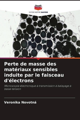 Perte de masse des matériaux sensibles induite par le faisceau d'électrons