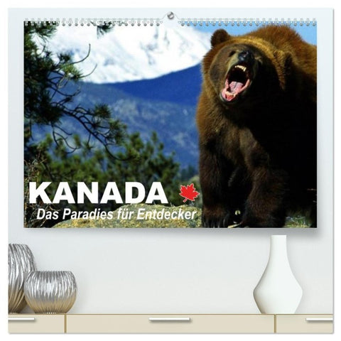 Kanada - Das Paradies für Entdecker (hochwertiger Premium Wandkalender 2027 DIN A2 quer), Kunstdruck in Hochglanz