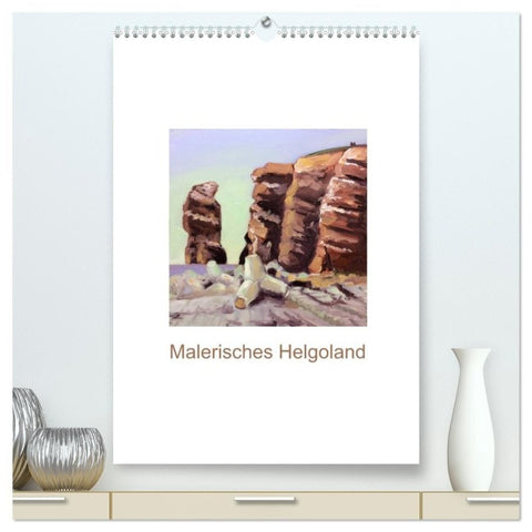 Malerisches Helgoland (hochwertiger Premium Wandkalender 2027 DIN A2 hoch), Kunstdruck in Hochglanz