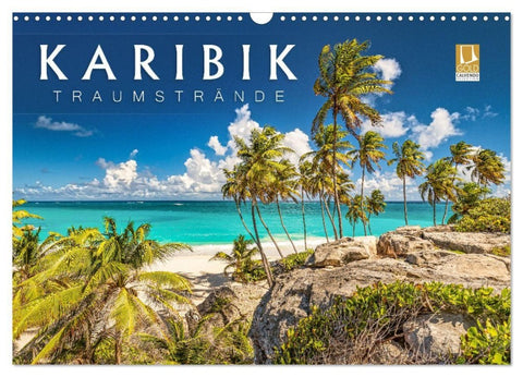 Karibik - Traumstrände (Wandkalender 2027 DIN A3 quer), CALVENDO Monatskalender