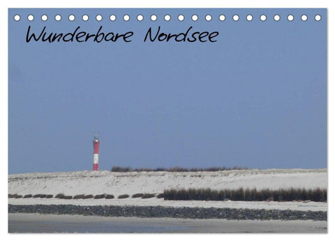 Wunderbare Nordsee (Tischkalender 2027 DIN A5 quer), CALVENDO Monatskalender