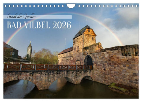 In und um BAD VILBEL (Wandkalender 2026 DIN A4 quer), CALVENDO Monatskalender