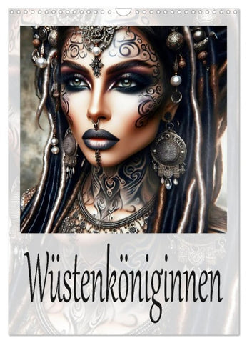 Wüstenköniginnen (Wandkalender 2026 DIN A3 hoch), CALVENDO Monatskalender