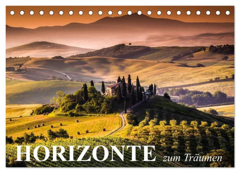 Horizonte zum Träumen (Tischkalender 2026 DIN A5 quer), CALVENDO Monatskalender