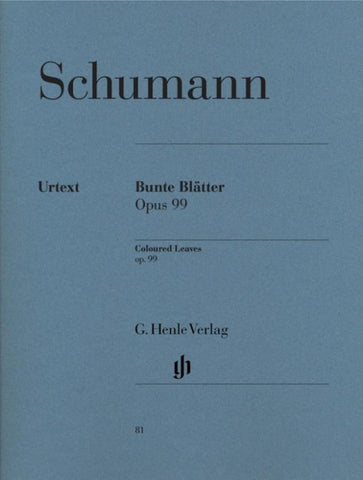 Robert Schumann - Bunte Blätter op. 99