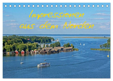 Impressionen aus dem Norden (Tischkalender 2027 DIN A5 quer), CALVENDO Monatskalender