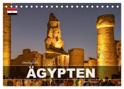 Nordafrika - Ägypten (Tischkalender 2027 DIN A5 quer), CALVENDO Monatskalender