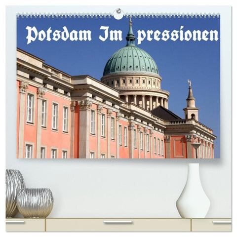 Potsdam Impressionen (hochwertiger Premium Wandkalender 2026 DIN A2 quer), Kunstdruck in Hochglanz