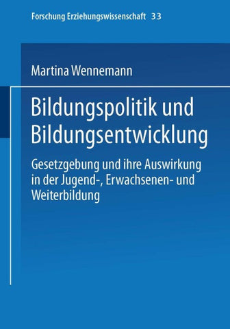 Bildungspolitik und Bildungsentwicklung