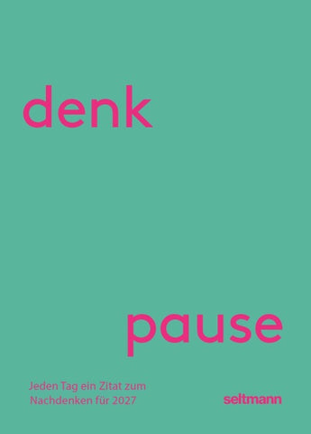 Denkpause 2027