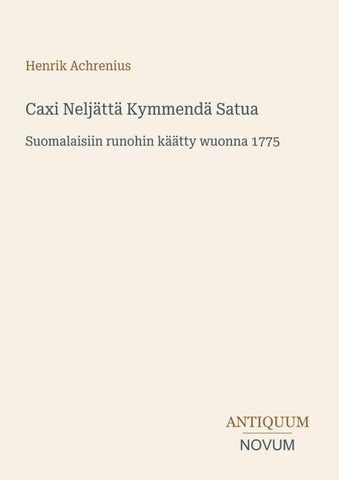 Caxi Neljättä Kymmendä Satua