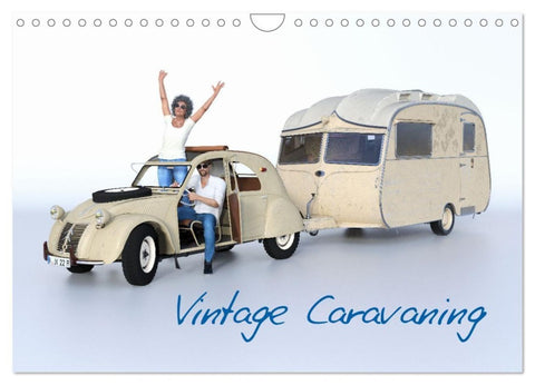 Vintage Caravaning (Wandkalender 2027 DIN A4 quer), CALVENDO Monatskalender
