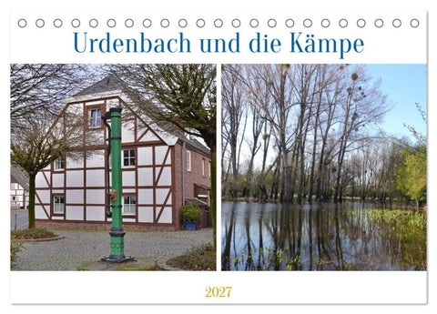 Urdenbach und die Kämpe (Tischkalender 2027 DIN A5 quer), CALVENDO Monatskalender