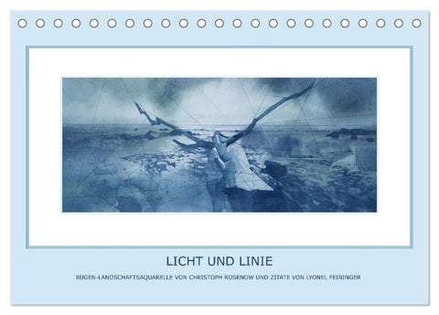 Licht und Linie (Tischkalender 2027 DIN A5 quer), CALVENDO Monatskalender