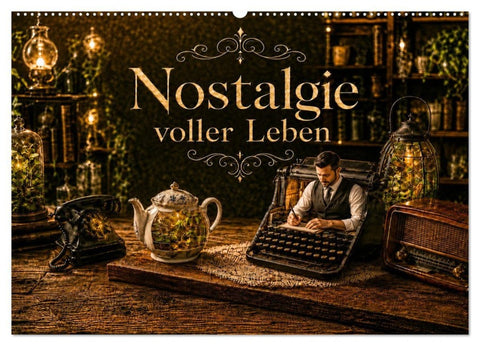 Nostalgie voller Leben (Wandkalender 2027 DIN A2 quer), CALVENDO Monatskalender