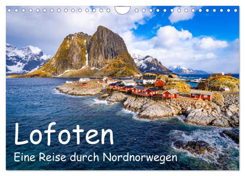Lofoten - Eine Reise durch Nordnorwegen (Wandkalender 2026 DIN A4 quer), CALVENDO Monatskalender