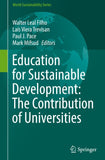 Education for Sustainable Development: The Contribution of Universities