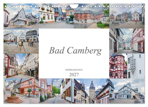 Bad Camberg Impressionen (Wandkalender 2027 DIN A4 quer), CALVENDO Monatskalender