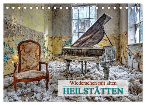 Wiedersehen mit alten Heilstätten (Tischkalender 2027 DIN A5 quer), CALVENDO Monatskalender