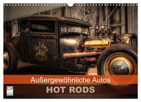 Außergewöhnliche Autos - Hot Rods (Wandkalender 2027 DIN A3 quer), CALVENDO Monatskalender