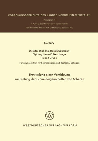 Entwicklung einer Vorrichtung zur Prüfung der Schneideigenschaften von Scheren