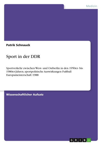 Sport in der DDR