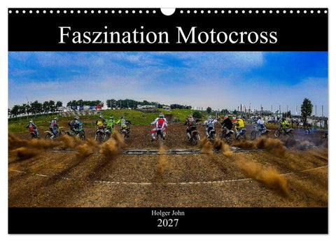 Blickpunkte Motocross (Wandkalender 2027 DIN A3 quer), CALVENDO Monatskalender