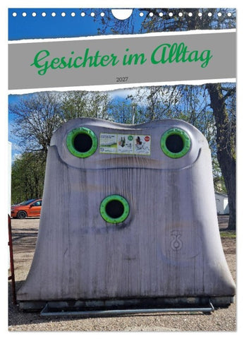 Gesichter im Alltag (Wandkalender 2027 DIN A4 hoch), CALVENDO Monatskalender