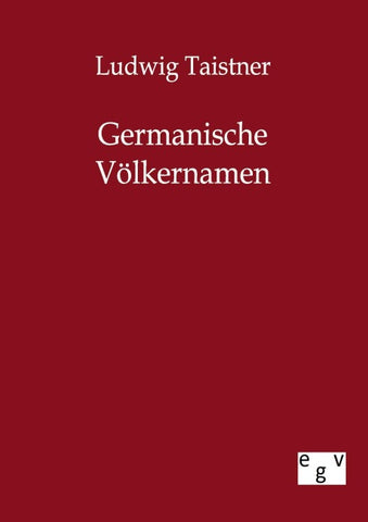 Germanische Völkernamen