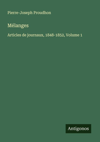 Mélanges