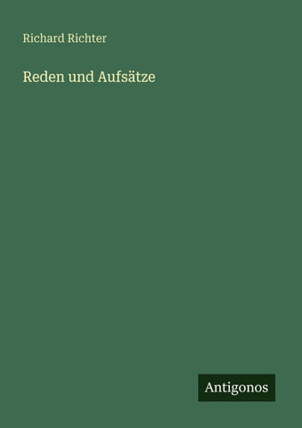 Reden und Aufsätze
