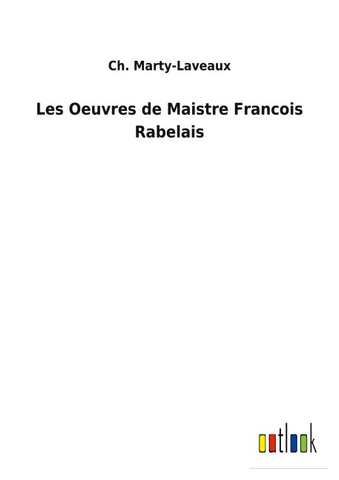 Les Oeuvres de Maistre Francois Rabelais