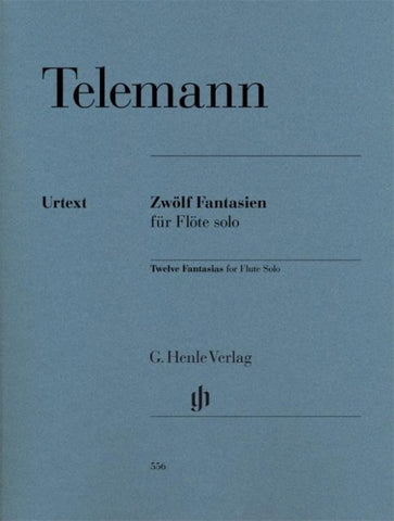 Georg Philipp Telemann - Zwölf Fantasien für Flöte solo TWV 40:2-13