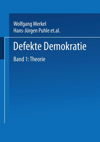 Defekte Demokratie