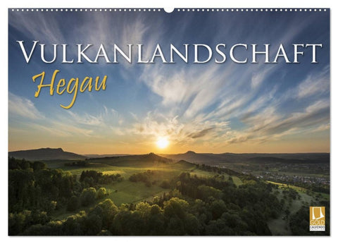 Vulkanlandschaft Hegau 2026 (Wandkalender 2026 DIN A2 quer), CALVENDO Monatskalender