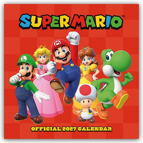 Nintendo – Super Mario 2027 – Wandkalender