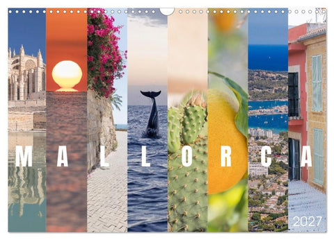Mallorca - Paradies zwischen Himmel und Meer (Wandkalender 2027 DIN A3 quer), CALVENDO Monatskalender