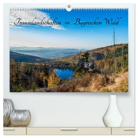 Traumlandschaften im Bayrischen Wald (hochwertiger Premium Wandkalender 2026 DIN A2 quer), Kunstdruck in Hochglanz