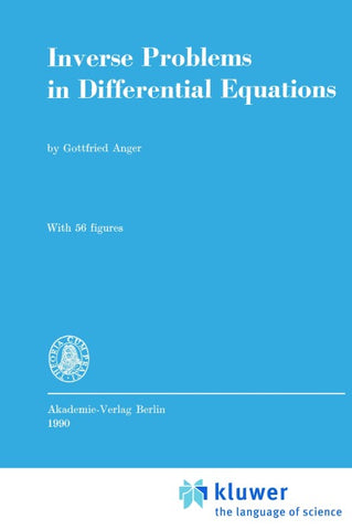 Inverse Problems in Differential Equations