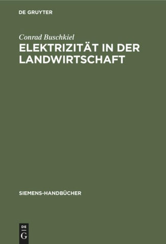 Elektrizität in der Landwirtschaft