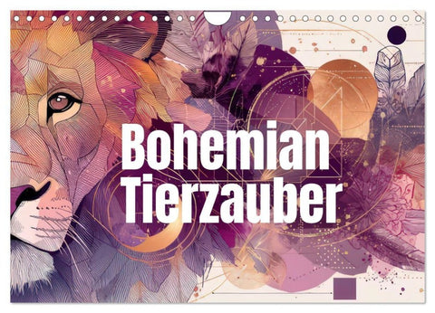 Bohemian Tierzauber (Wandkalender 2027 DIN A4 quer), CALVENDO Monatskalender