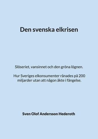 Den svenska elkrisen