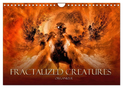 Fractalized creatures (Wall Calendar 2027 DIN A4 landscape), CALVENDO 12 Month Wall Calendar