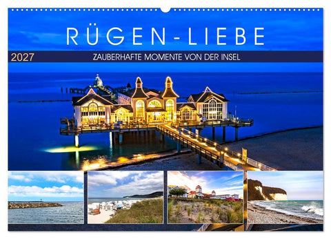 RÜGEN-LIEBE (Wandkalender 2027 DIN A2 quer), CALVENDO Monatskalender